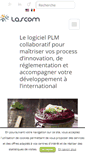 Mobile Screenshot of lascom.fr